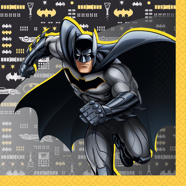 Servietten Batman / 16 Stück